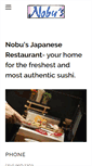 Mobile Screenshot of nobusushistl.com